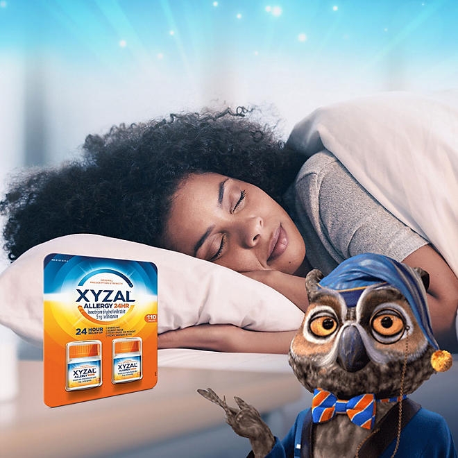 Xyzal 24-Hour Allergy Relief Tablets, 110 ct. - Image 8