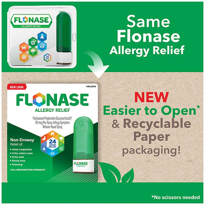 Flonase Allergy Relief Nasal Spray, 144 Sprays, 3 pk. - Image 5