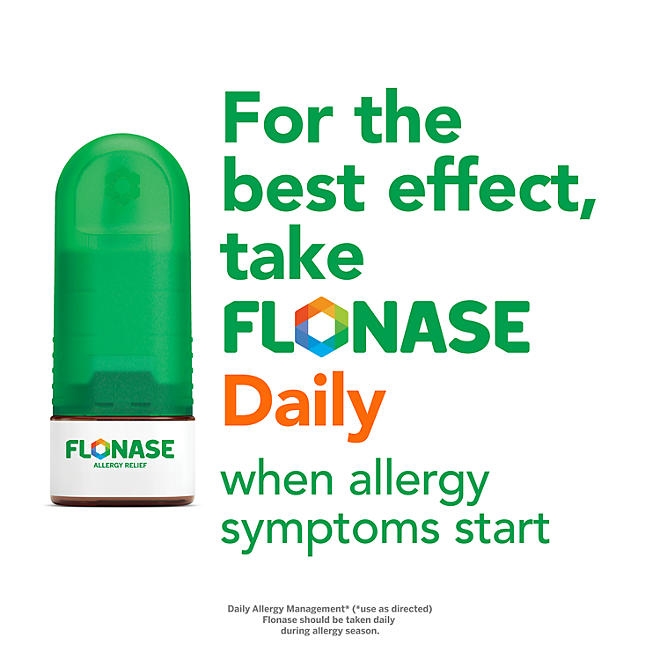 Flonase Allergy Relief Nasal Spray, 144 Sprays, 3 pk. - Image 8