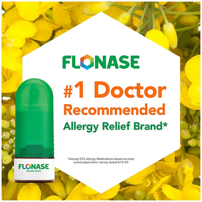 Flonase Allergy Relief Nasal Spray, 144 Sprays, 3 pk. - Image 9