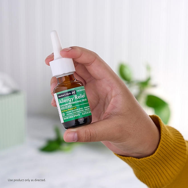 Member's Mark 50mcg Allergy Relief, Fluticasone Propionate Nasal Spray (0.62 fl. oz., 6 ct.) - Image 7