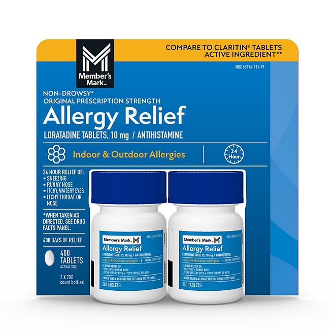 Member&rsquos Mark Allergy Relief Loratadine Tablets 10 mg, 400 ct. - Image 2