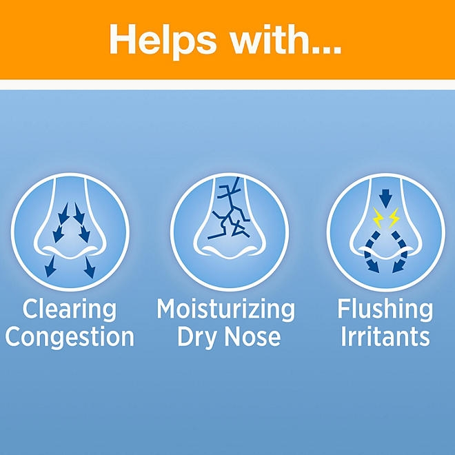 Arm & Hammer Simply Saline Nasal Relief, 4.5 oz., 3 pk. - Image 9
