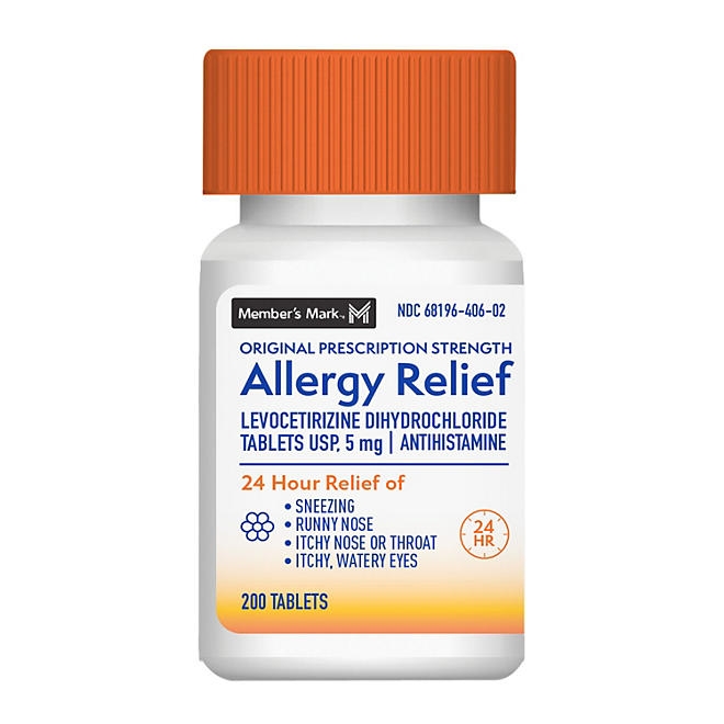 Member's Mark Levocetirizine Tablets, 5 mg, 400 ct. - Image 4