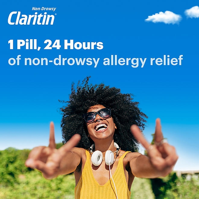 Claritin 24 Hour Non-Drowsy Allergy Medicine RediTabs 70 ct. - Image 3