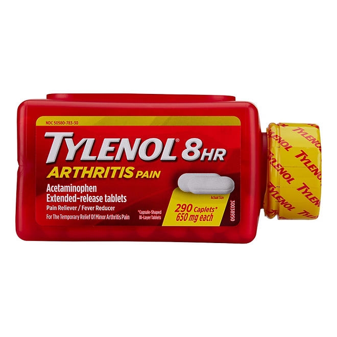 Tylenol 8-Hr. Arthritis Pain Caplets, 650 mg Acetaminophen, 290 ct. - Image 2