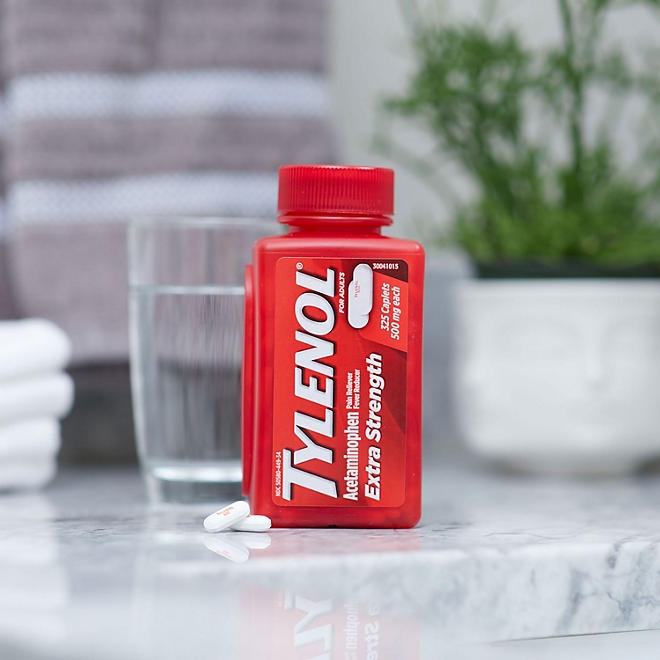 Tylenol Extra Strength Caplets, 500 mg. Acetaminophen, 325 ct. - Image 4