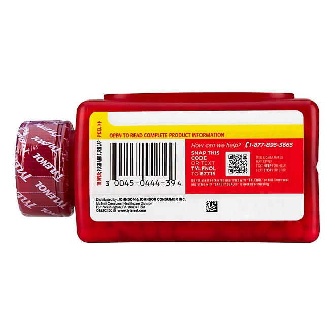 Tylenol Extra Strength Caplets, 500 mg. Acetaminophen, 325 ct. - Image 11