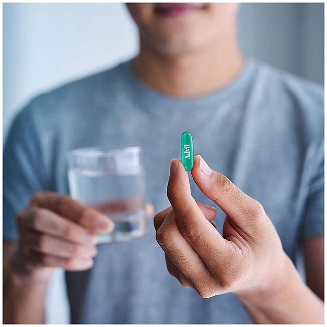 Advil Liqui-Gels Pain Reliever and Fever Reducer, Ibuprofen 200mg Capules, 240 ct. - Image 10