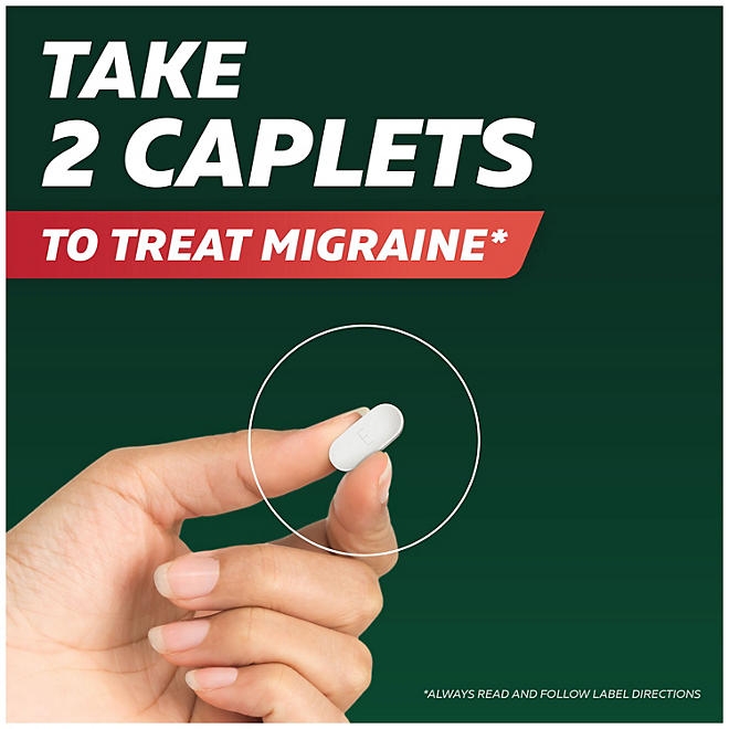 Excedrin Migraine Pain Relief Caplets, 300 ct. - Image 10