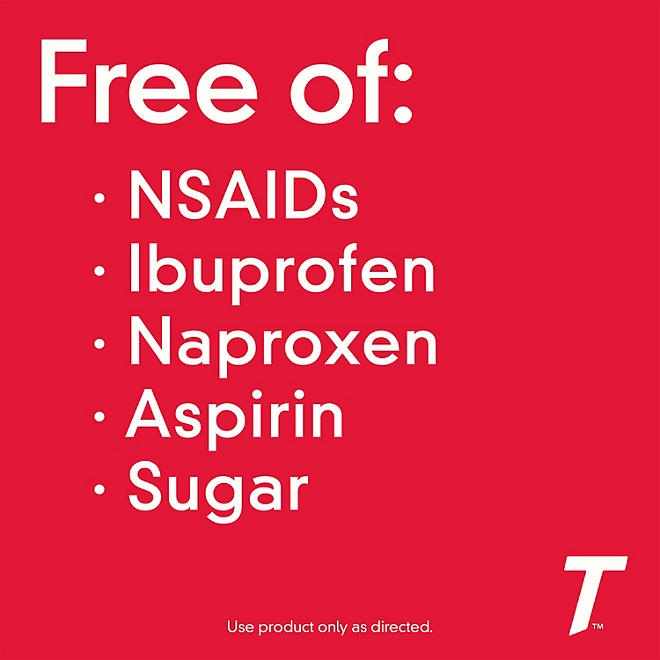 Tylenol Extra Strength, 500 mg. Acetaminophen, 2 caplets/pk., 50 pk. - Image 8