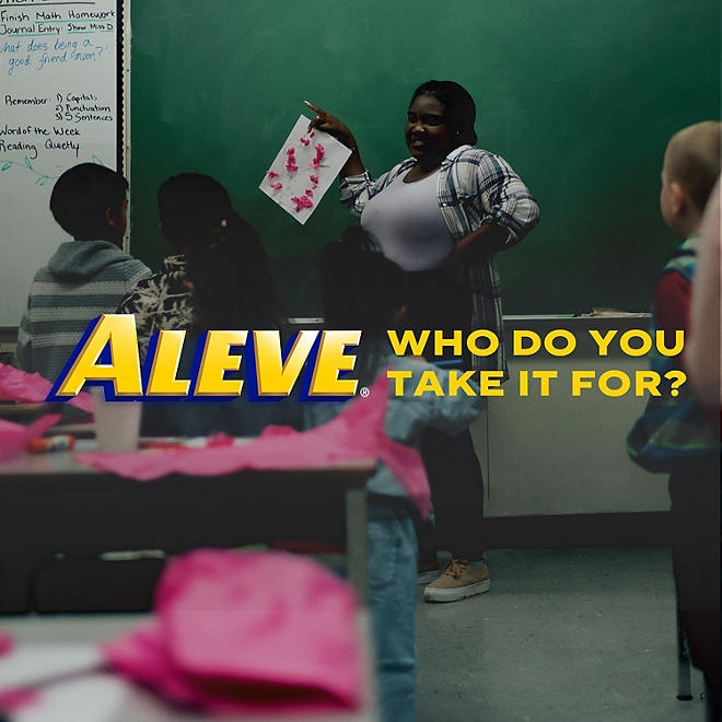 Aleve Pain Reliever & Fever Reducer Naproxen Sodium Caplets, 320 ct. - Image 10