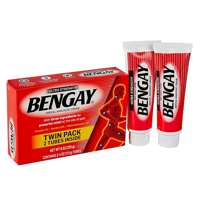 Bengay Ultra Strength Pain-Relieving Cream, 4 oz., 2 pk. - Image 7
