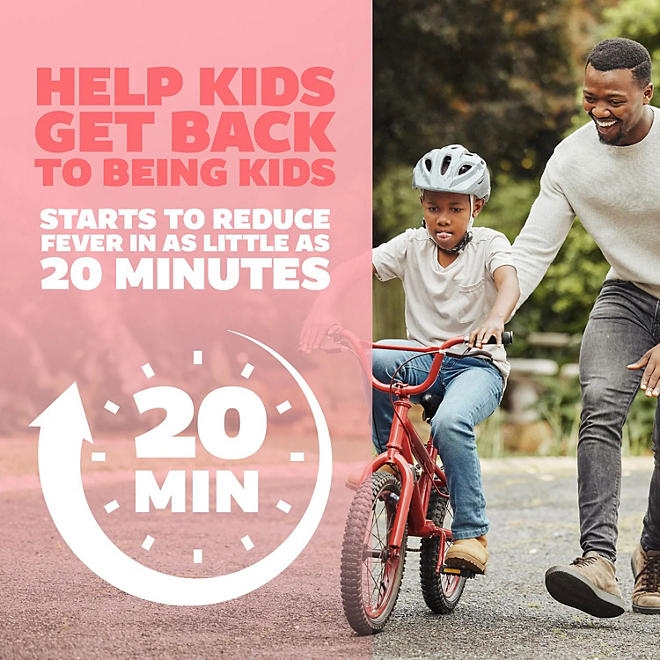 Genexa Kids' Pain & Fever Acetaminophen Liquid, Cherry, 4 fl. oz., 2 pk. - Image 5