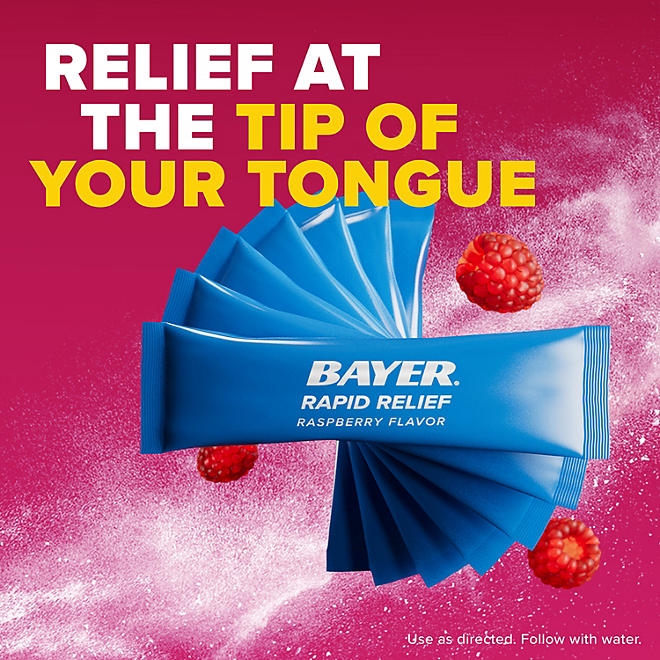 Bayer Rapid Relief Powder Packs with Aspirin & Caffeine, 60 ct. - Image 7