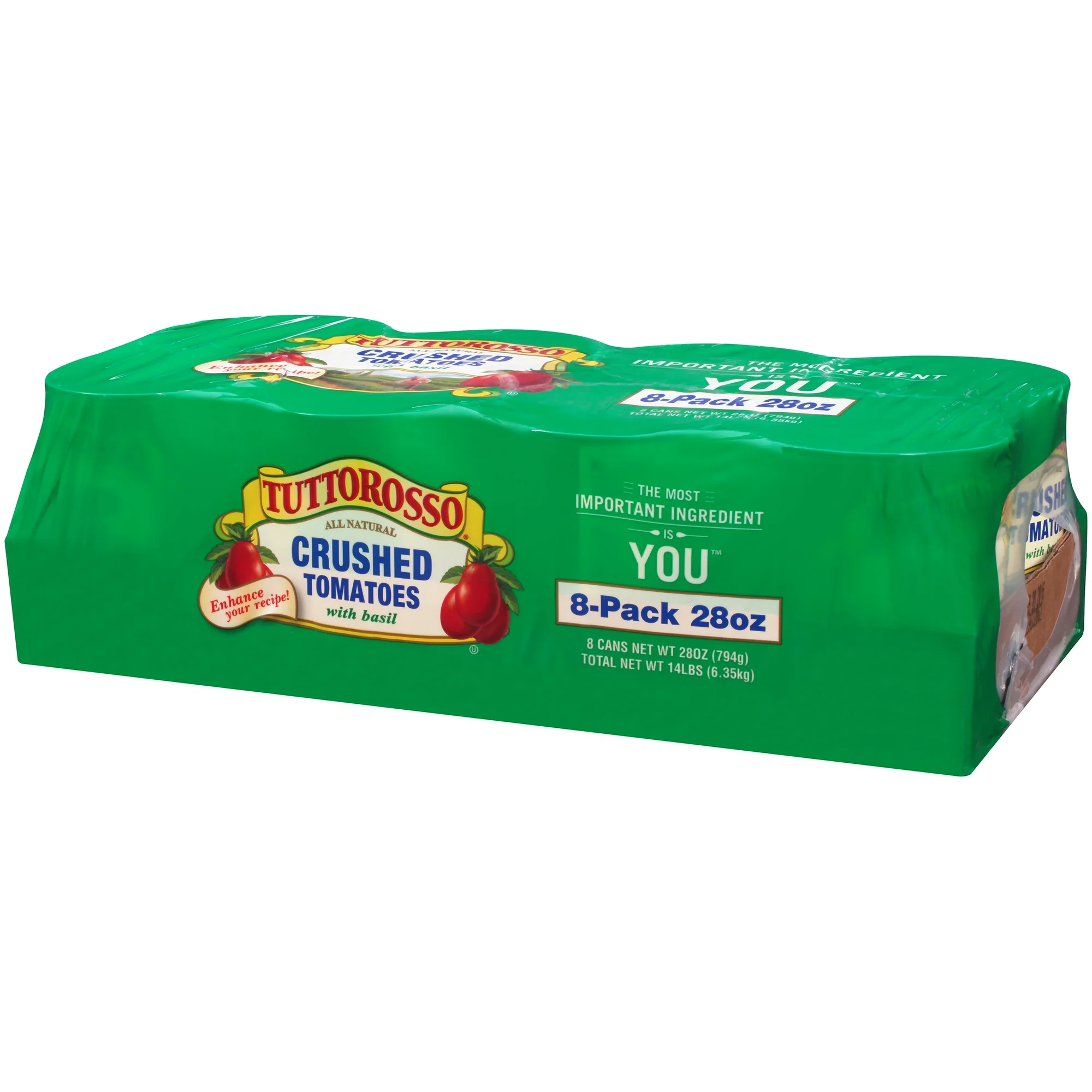 Tuttorosso Crushed Tomatoes with Basil (28 oz., 8 pk.) - Image 8