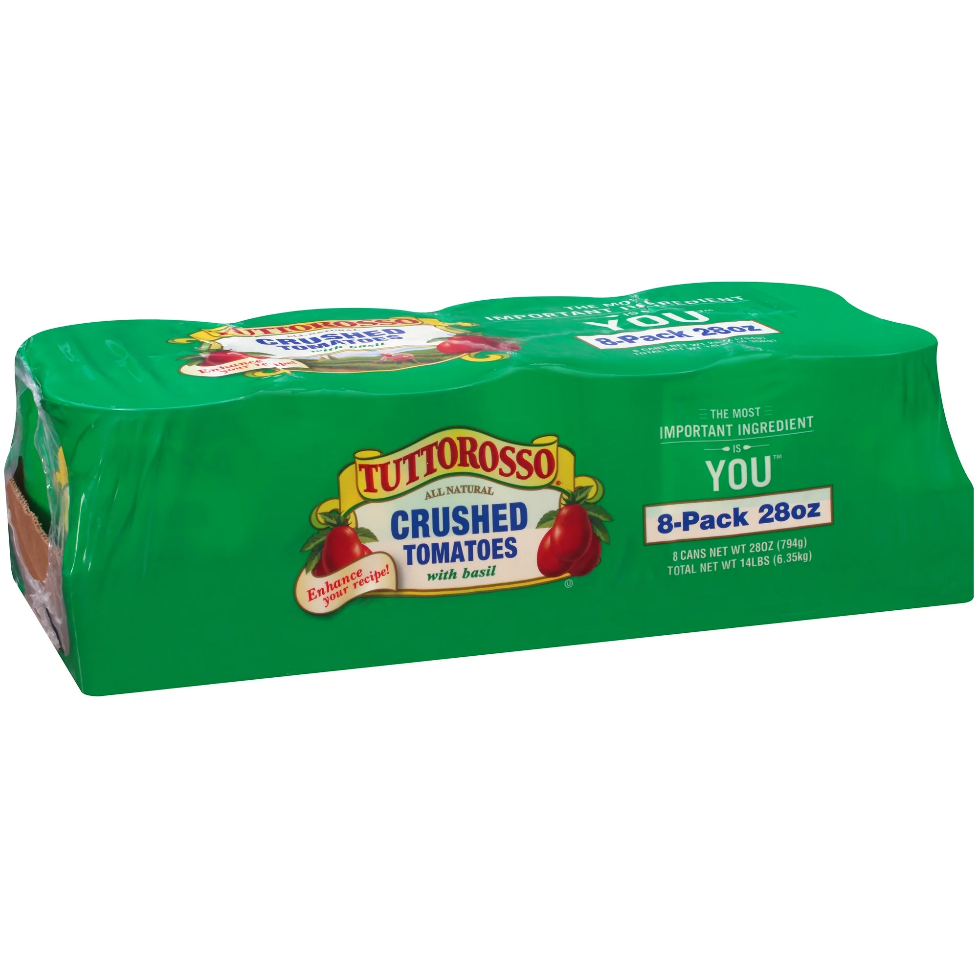 Tuttorosso Crushed Tomatoes with Basil (28 oz., 8 pk.) - Image 9