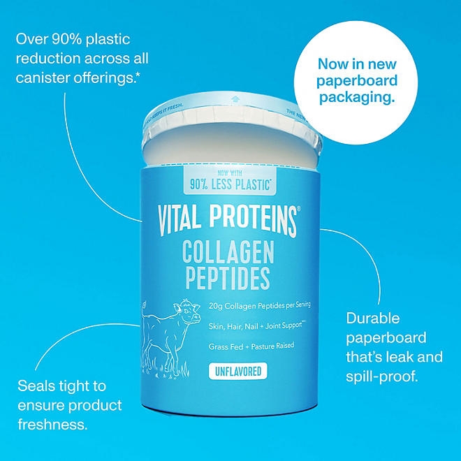 Vital Proteins Collagen Peptides Powder, Unflavored, 1.5 lbs. - Image 5