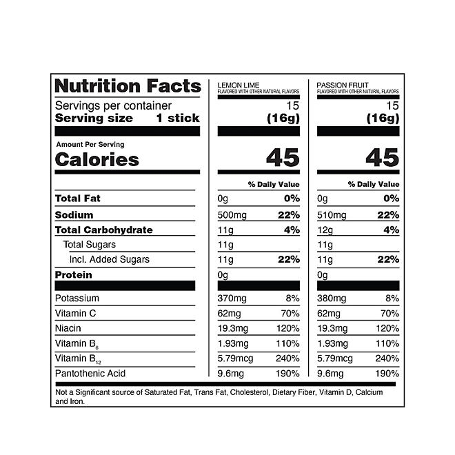 Liquid I.V. Hydration Multiplier Variety Pack, Lemon Lime & Passion Fruit, 30 ct. - Image 3