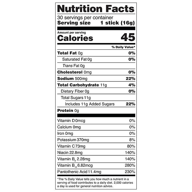 Liquid I.V. Hydration Multiplier Electrolyte Drink Mix, Lemon Lime, 30 ct. - Image 3