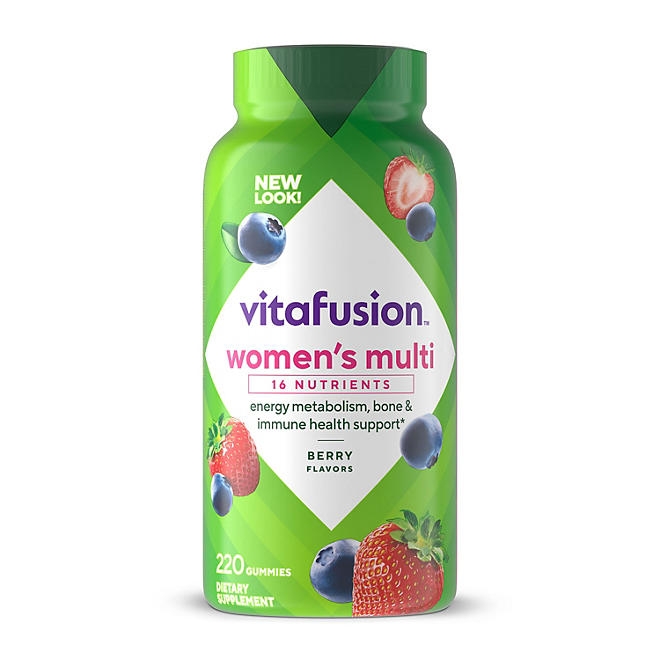 Vitafusion Women's Multivitamins Gummy Vitamins, 220 ct. - Image 2