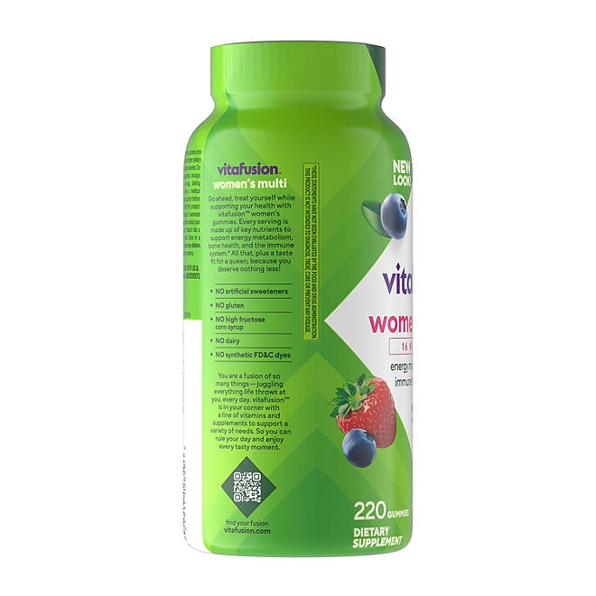 Vitafusion Women's Multivitamins Gummy Vitamins, 220 ct. - Image 6
