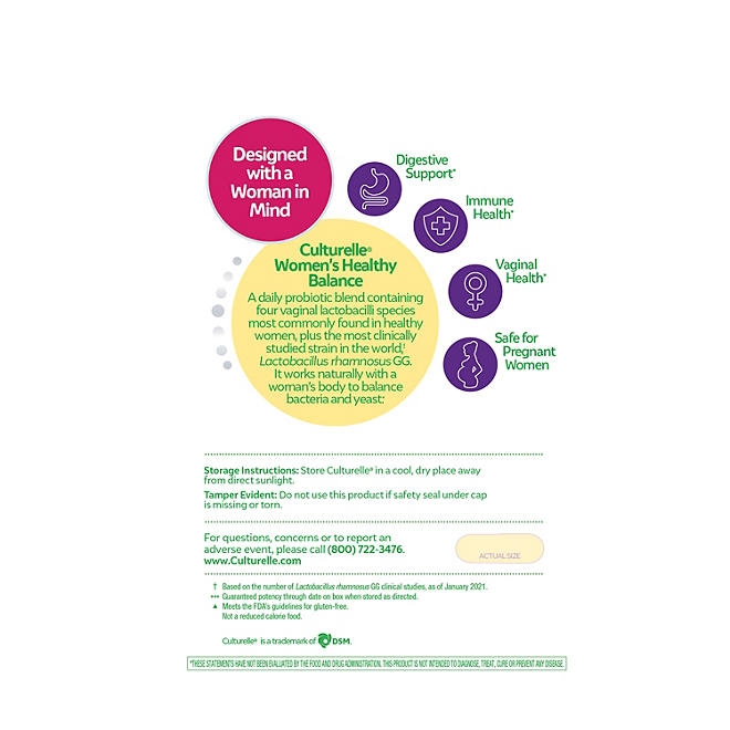 Culturelle Women's 4-in-1 Protection Capsules, 60 ct. - Image 5