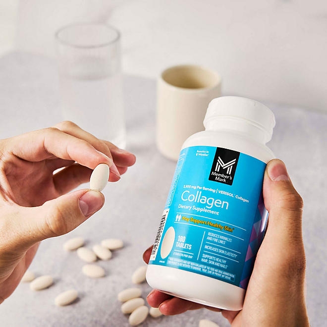 Member's Mark VERISOL Collagen Tablets, 2500 mg, 180 ct. - Image 6