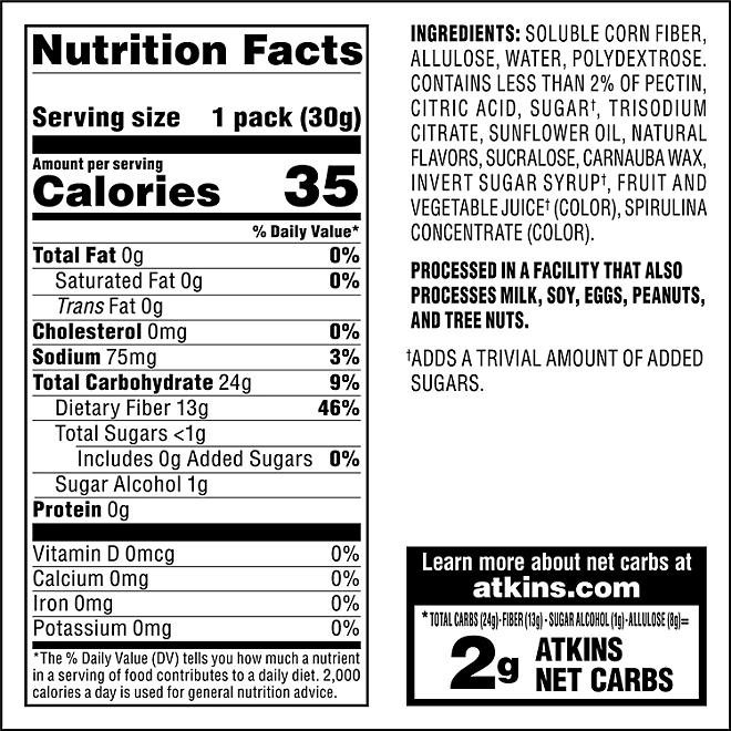 Atkins Endulge Gummy Bear Pieces Variety Pack, 16 ct. - Image 3