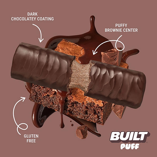Built Bar Puff & Chunk Protein Bars, Variety Pack, 13 ct. - Image 3