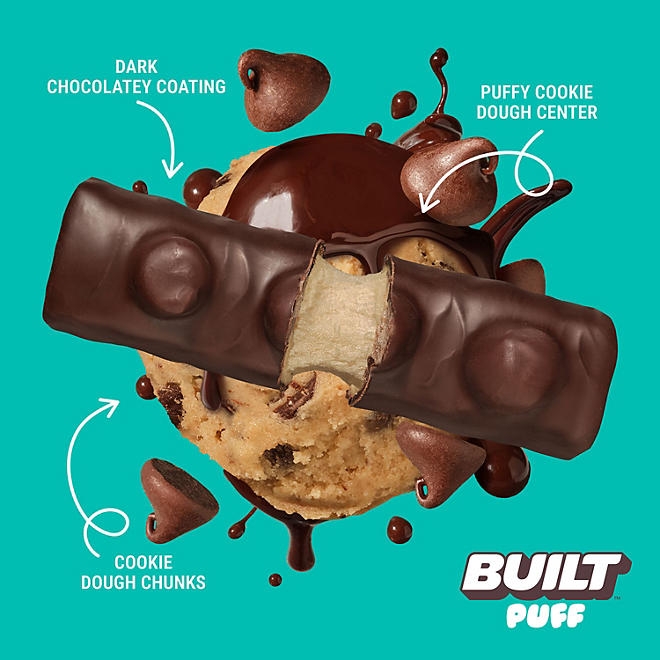 Built Bar Puff & Chunk Protein Bars, Variety Pack, 13 ct. - Image 4