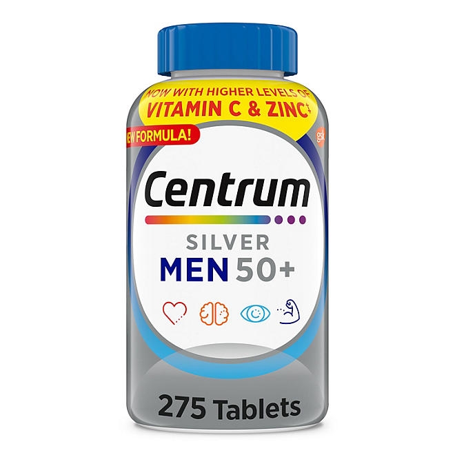 Centrum Silver Multivitamins for Men Over 50, Multimineral Supplement Tablets, 275 ct. - Image 2