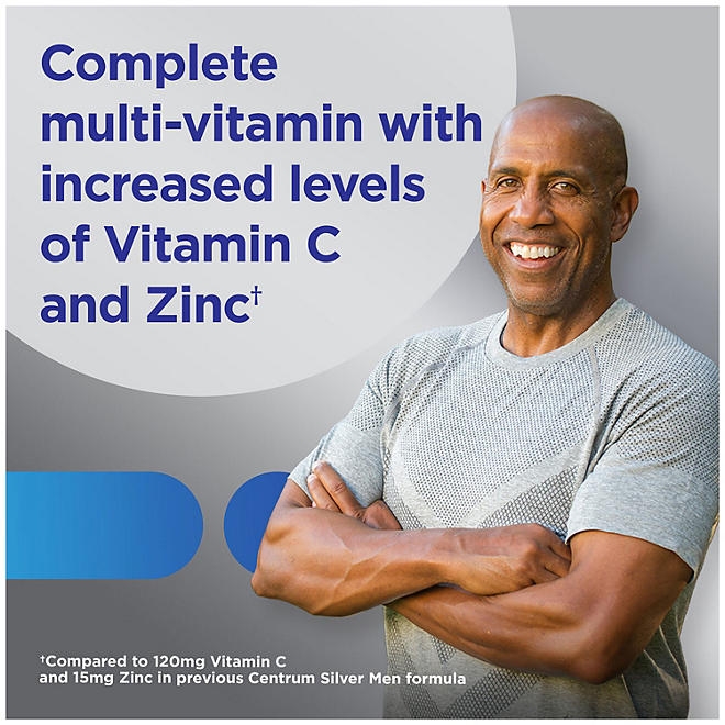 Centrum Silver Multivitamins for Men Over 50, Multimineral Supplement Tablets, 275 ct. - Image 7
