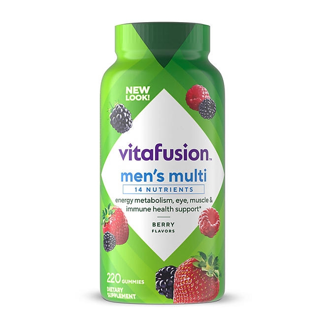 Vitafusion Men's Multivitamin Gummies, 220 ct. - Image 2