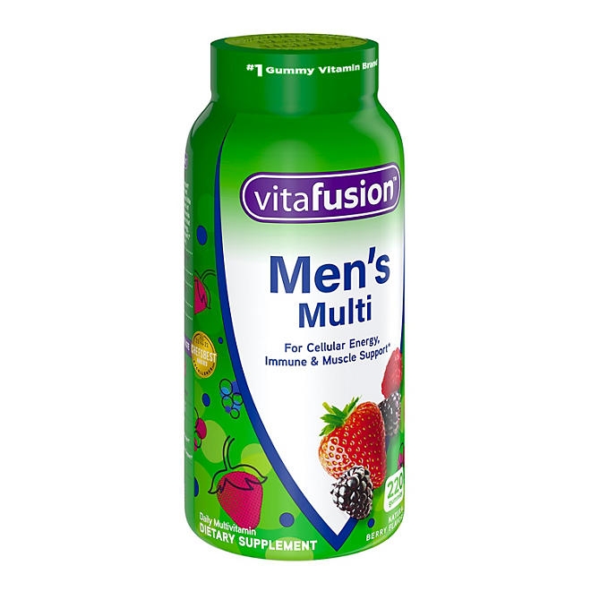 Vitafusion Men's Multivitamin Gummies, 220 ct. - Image 5