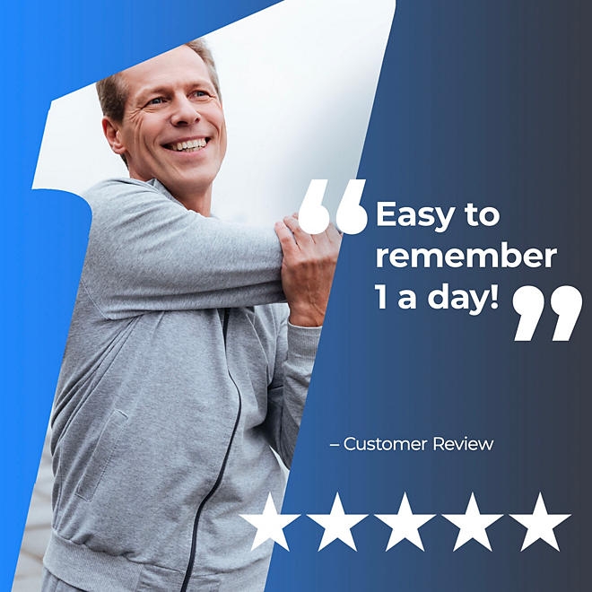 One A Day Men's 50+ Healthy Advantage Multivitamin Tablets, 300 ct. - Image 10