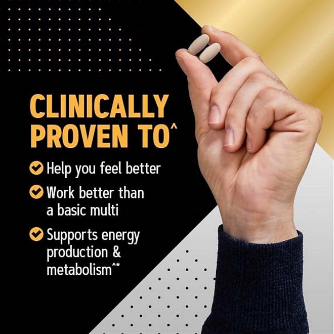 GNC Mega Men Energy and Metabolism Multivitamin Caplets, 180 ct. - Image 5