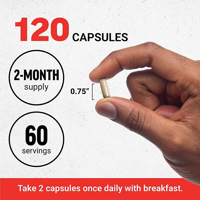 Force Factor Test X180 Legend Testosterone Booster Capsules 120 ct. - Image 4