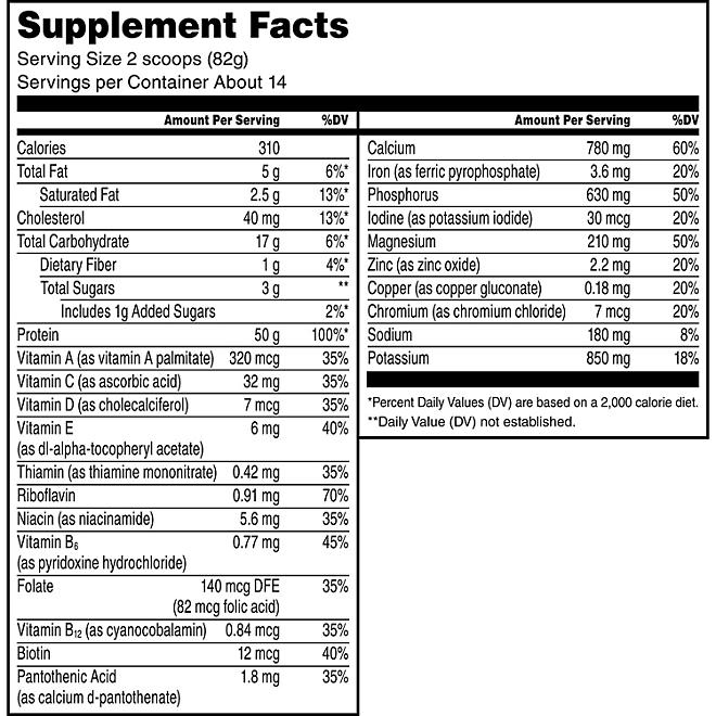 Muscle Milk Pro Series 50g Whey Protein Powder, Knockout Chocolate 2.54 lbs. - Image 6