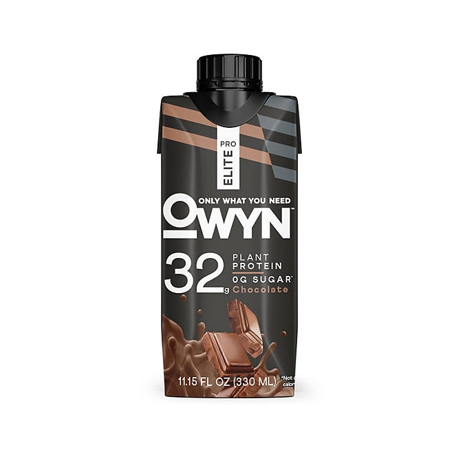 OWYN Pro Elite 32g Keto Plant Protein Shake, Chocolate 11.15 fl. oz., 15 pk. - Image 4