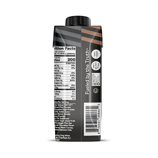 OWYN Pro Elite 32g Keto Plant Protein Shake, Chocolate 11.15 fl. oz., 15 pk. - Image 5