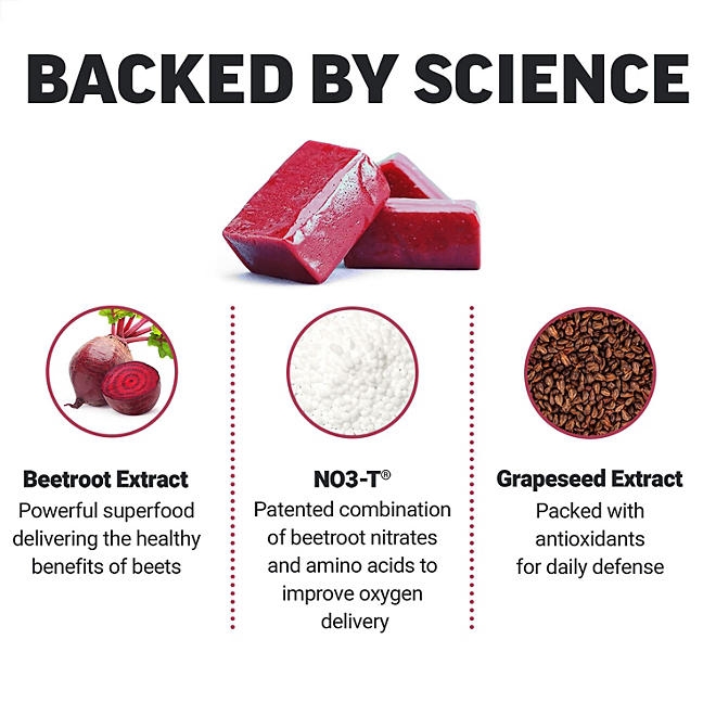 Force Factor Total Beets Soft Chews, Açai Berry, 90 ct. - Image 6