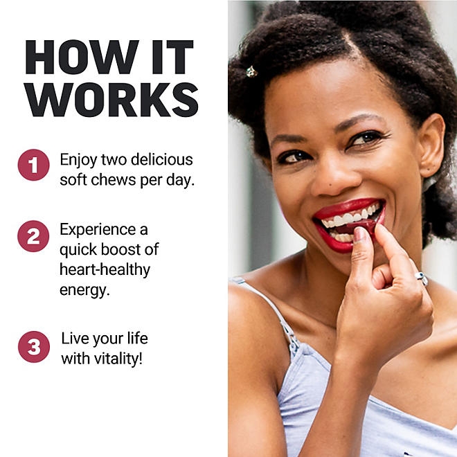 Force Factor Total Beets Soft Chews, Açai Berry, 90 ct. - Image 7