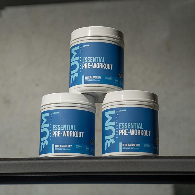 RAW Nutrition CBUM Essential Pre Workout Powder, Blue Raspberry, 1.78 lbs. - Image 10