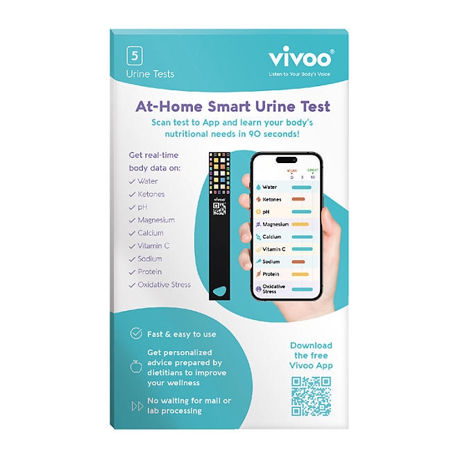 Vivoo Urine Test Strips, 5 ct. - Image 2