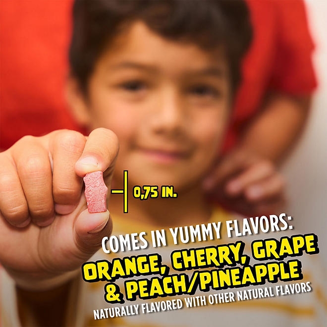 Flintstones Chewable Kids Multivitamin + Extra Iron, Chewable Tablets, 210 ct. - Image 4