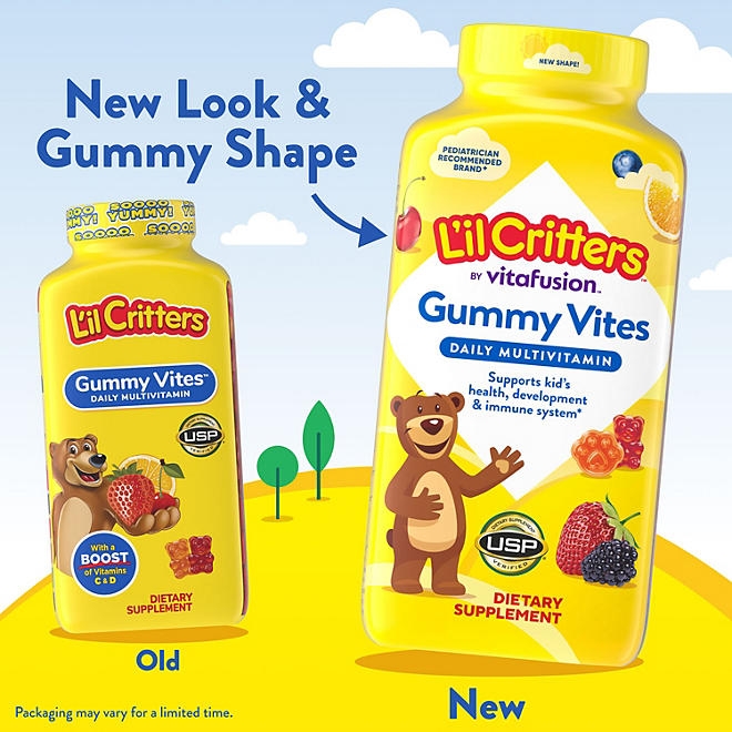 L'il Critters Gummy Vites Complete Multivitamin, 300 ct. - Image 3