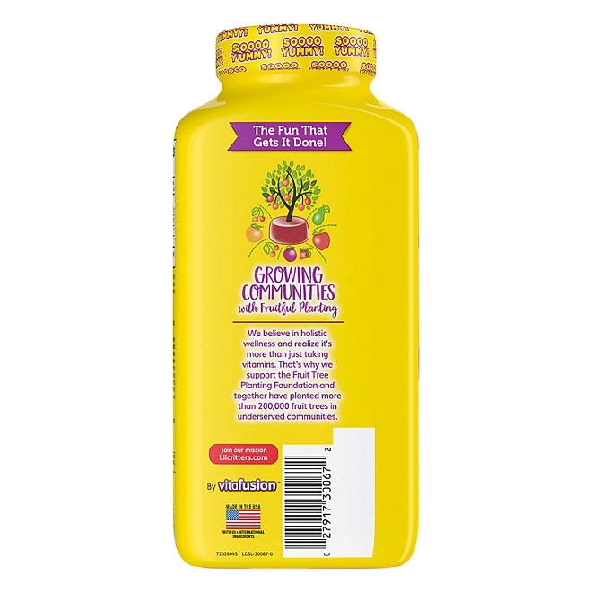 L'il Critters Fiber Gummy Bears 180 ct. - Image 6