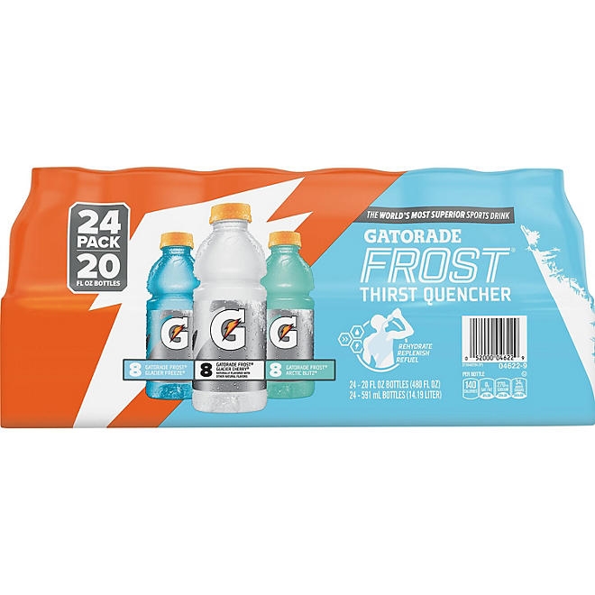 Gatorade Frost Thirst Quencher, Variety Pack 20 fl. oz., 24 pk. - Image 2