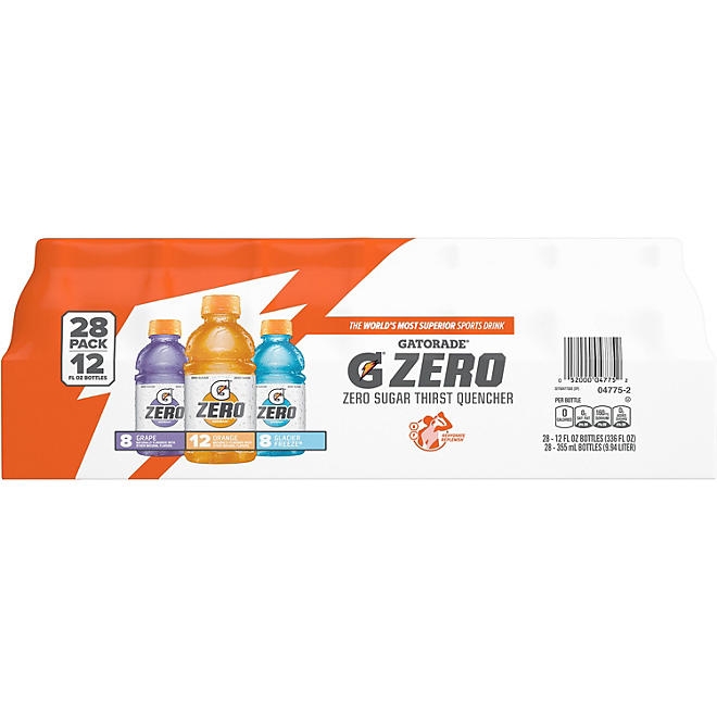 Gatorade Zero Sugar Thirst Quencher, Variety Pack 12 fl. oz., 28 pk. - Image 2